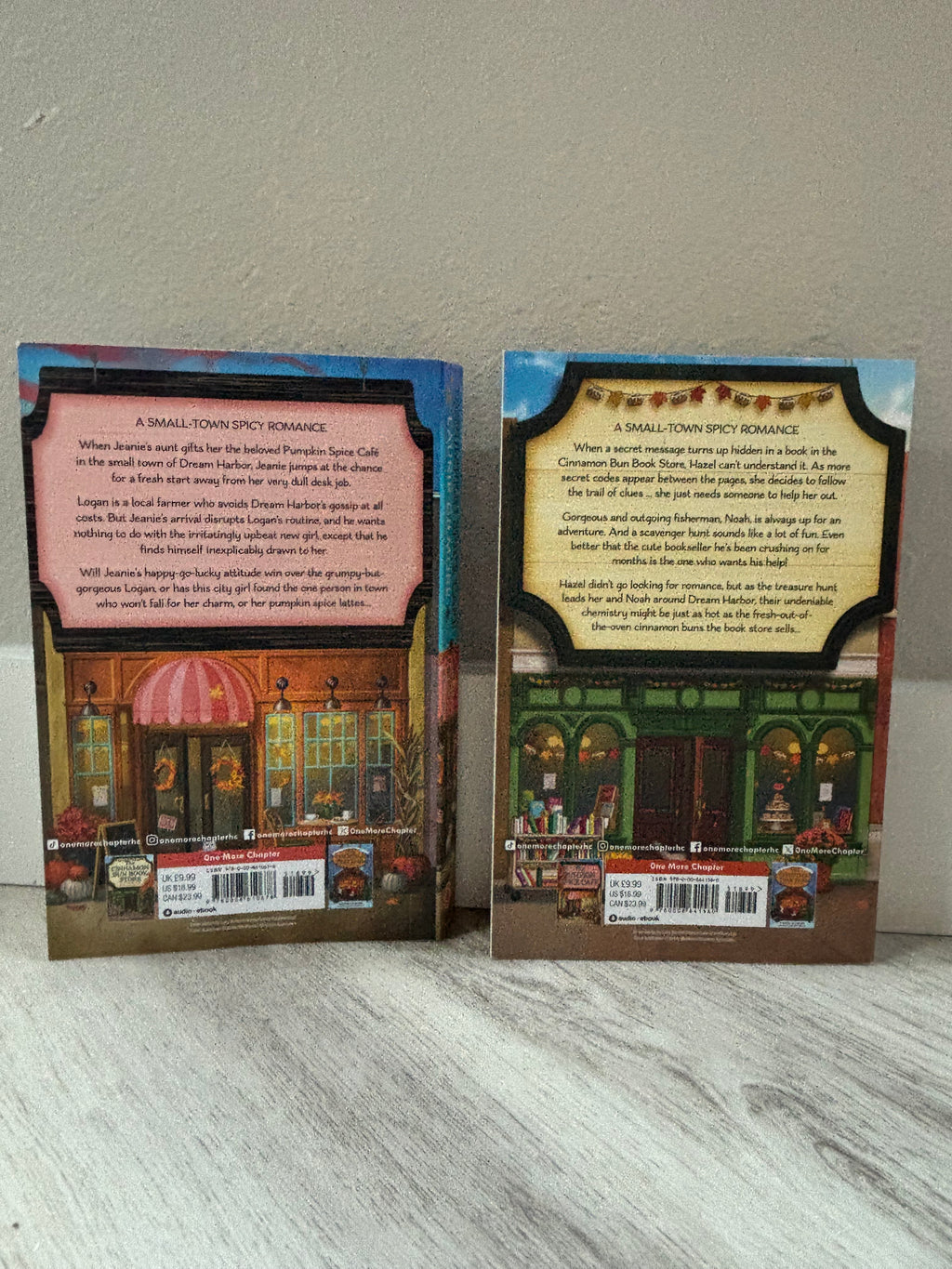 The Pumpkin Spice Café & The Cinnamon Bun Book Store 2-Book Set by Laurie Gilmore