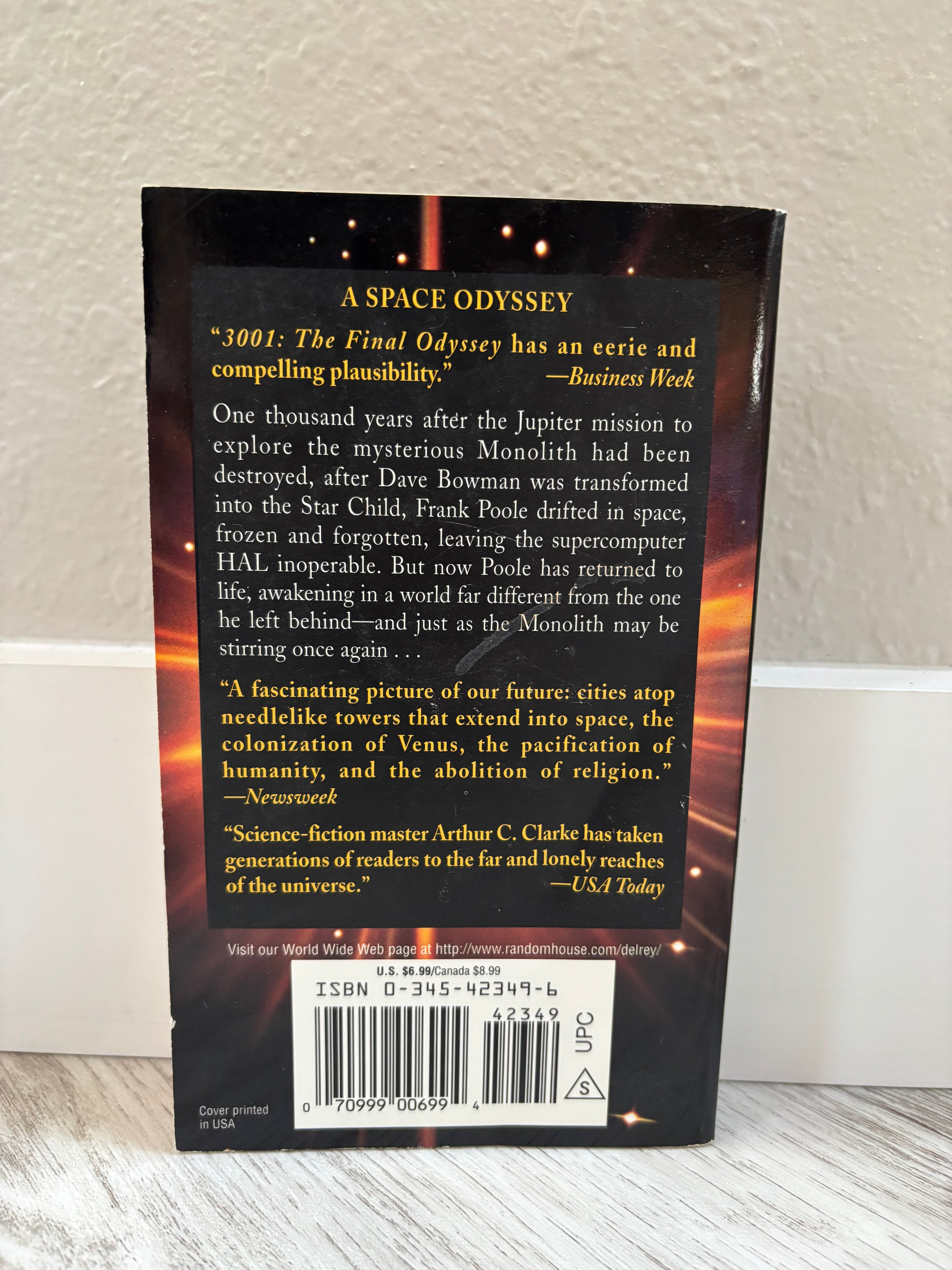 3001: The Final Odyssey by Arthur C. Clarke