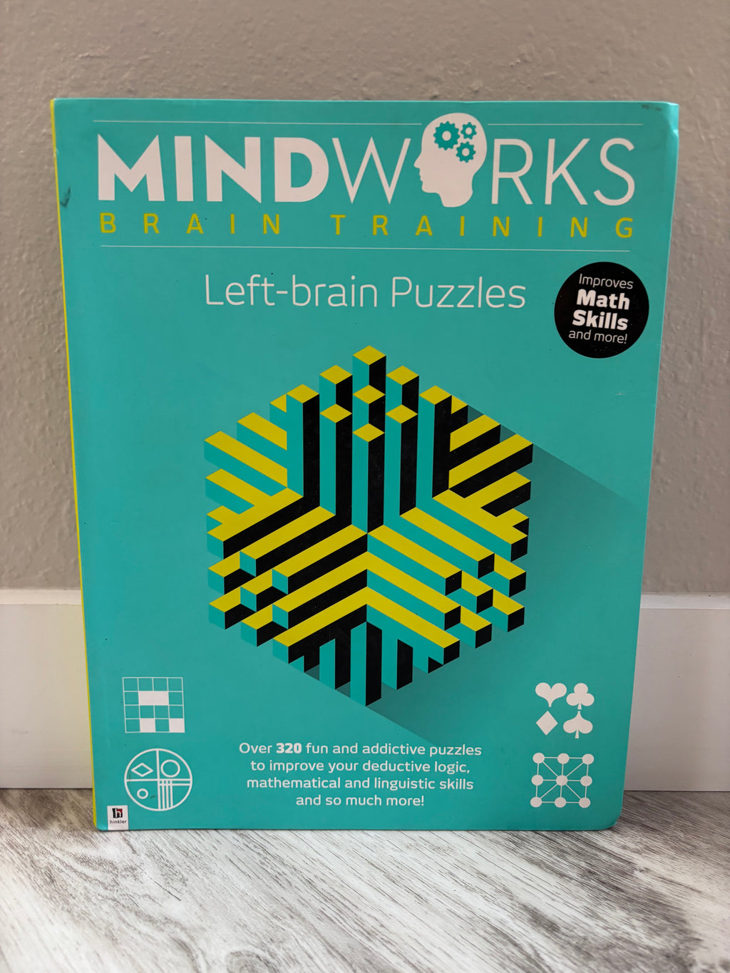 MindWorks Brain Training: Left-Brain Puzzles by Hinkler