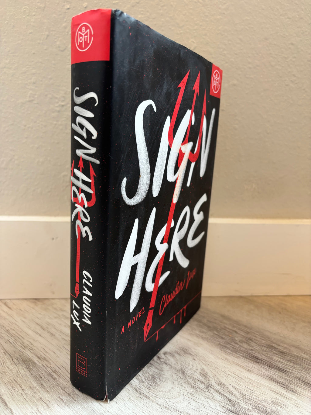 Sign Here by Claudia Lux