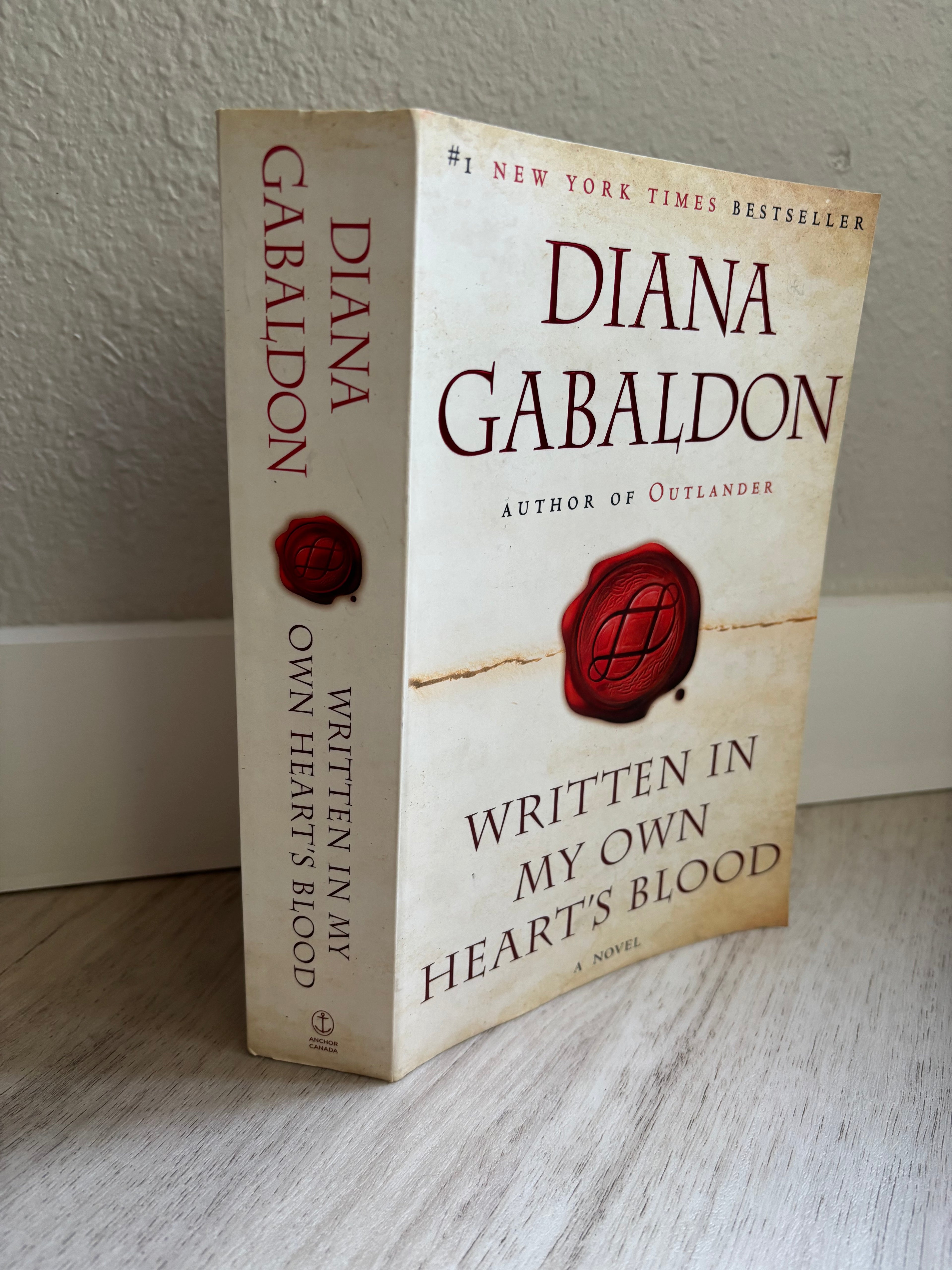 Written in My Own Heart's Blood by Diana Gabaldon
