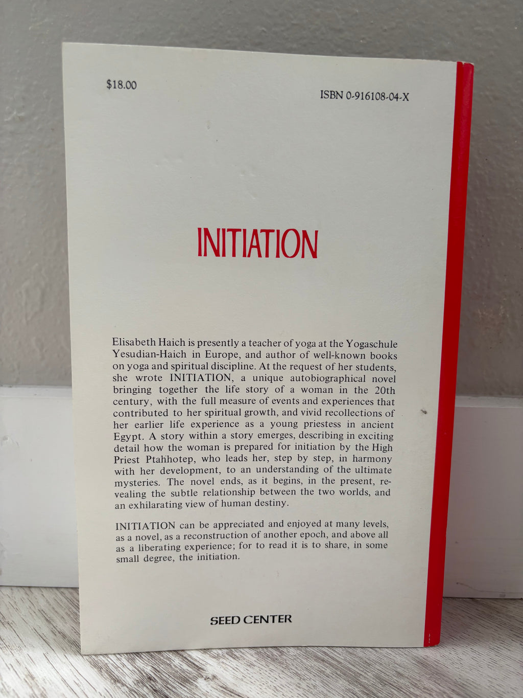 Initiation by Elisabeth Haich