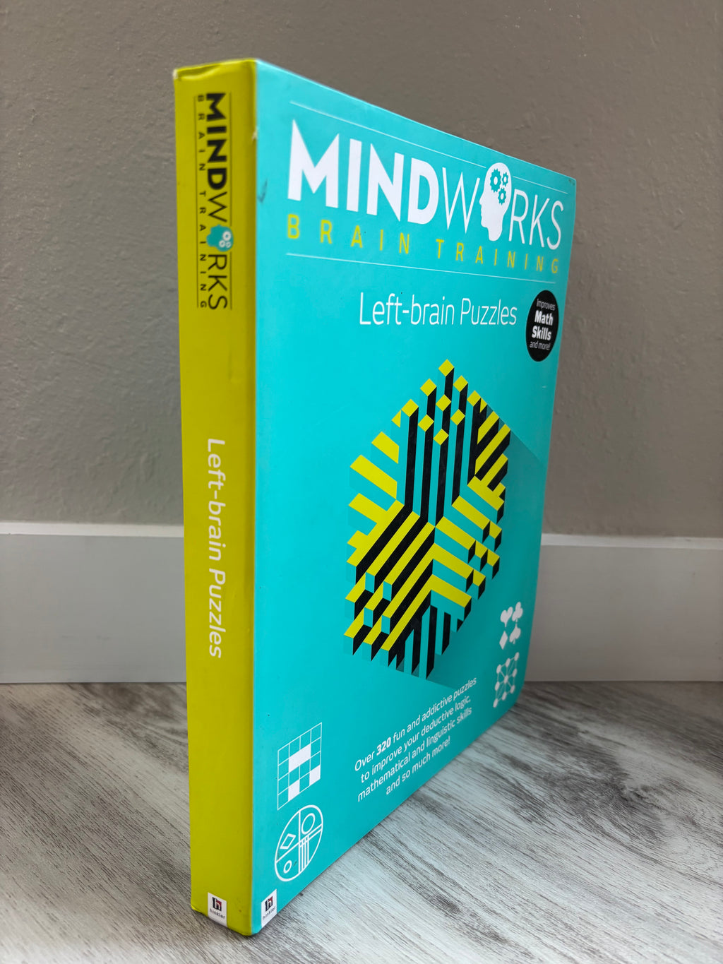 MindWorks Brain Training: Left-Brain Puzzles by Hinkler