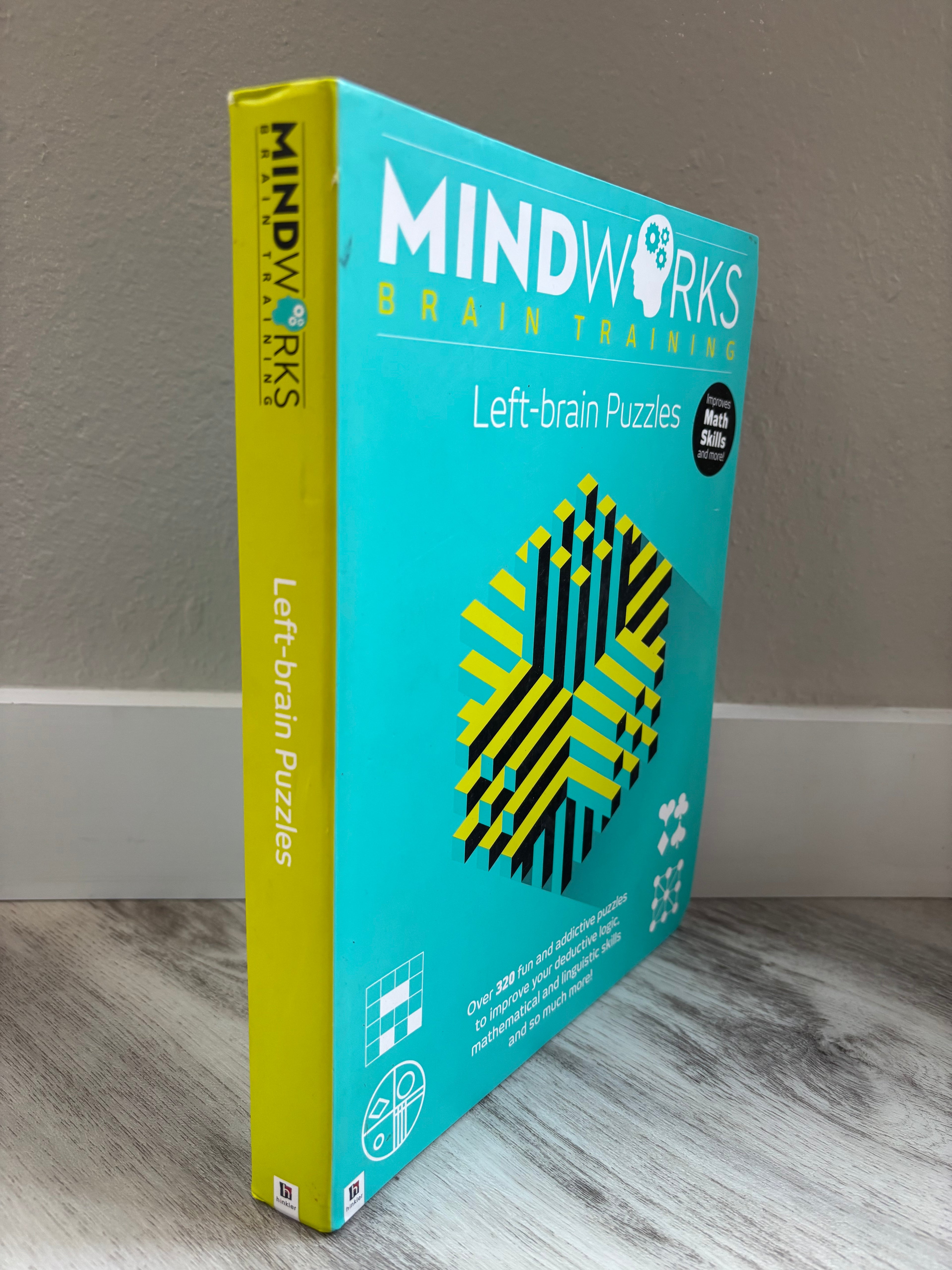 MindWorks Brain Training: Left-Brain Puzzles by Hinkler