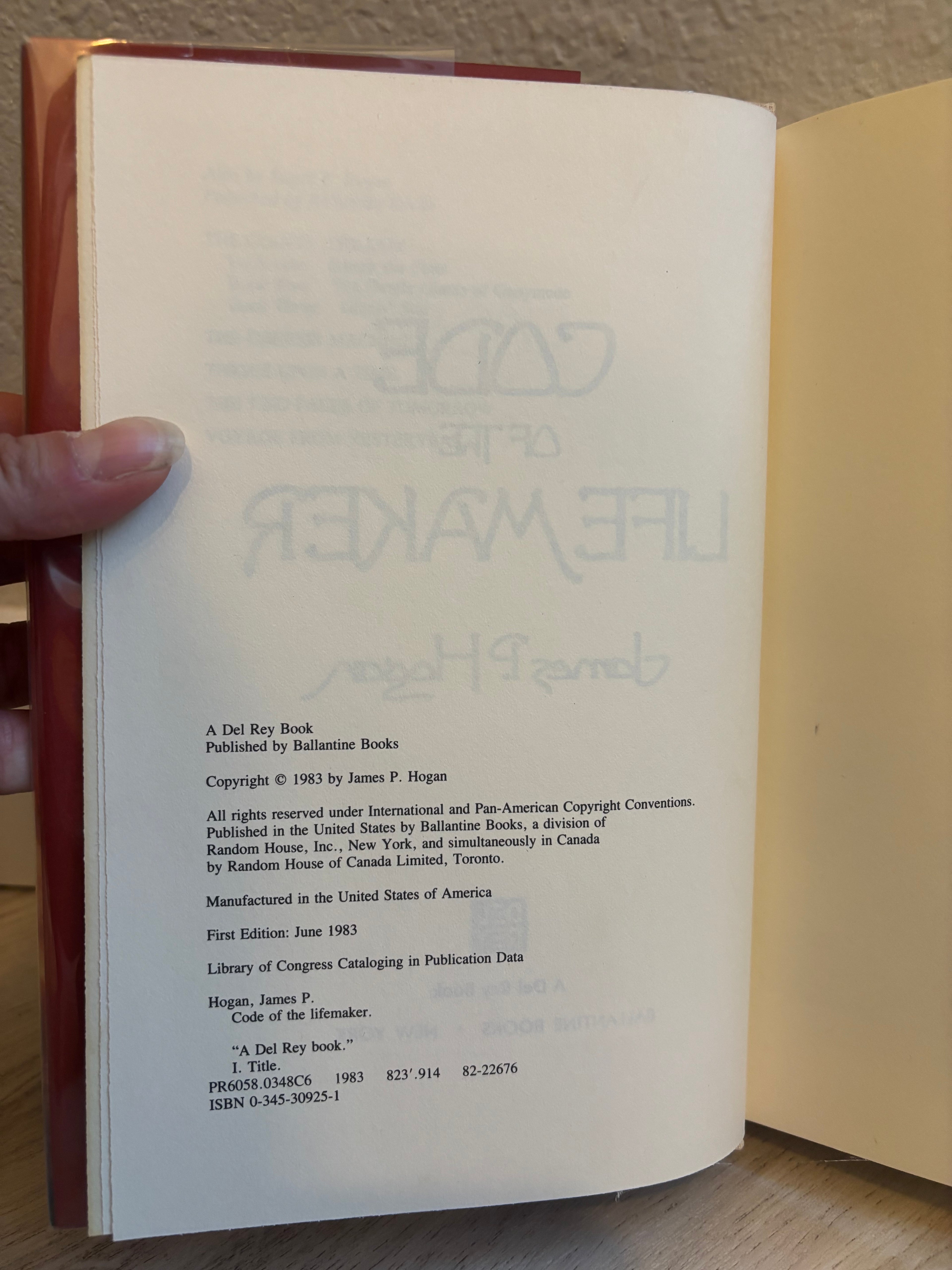 Code of the Lifemaker by James P. Hogan