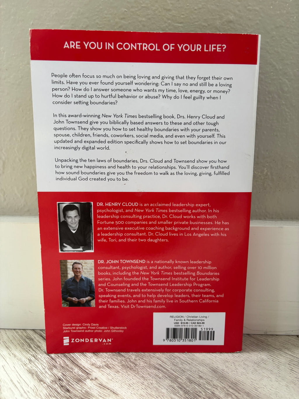 Boundaries by Henry Cloud & John Townsend