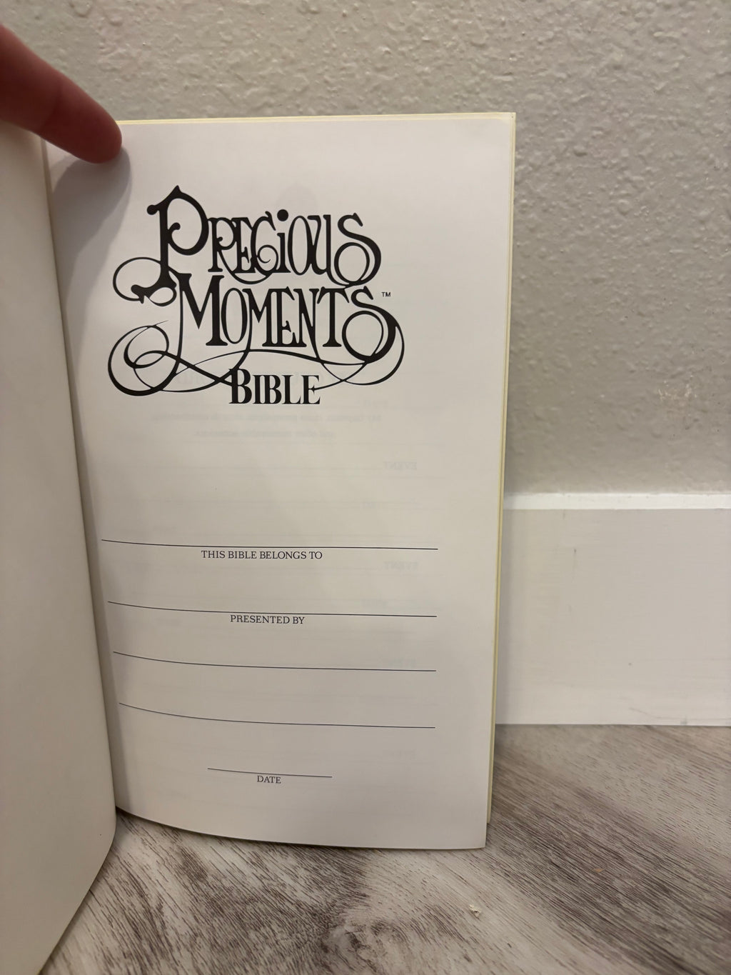 Precious Moments Bible: Child’s Edition by Various Authors