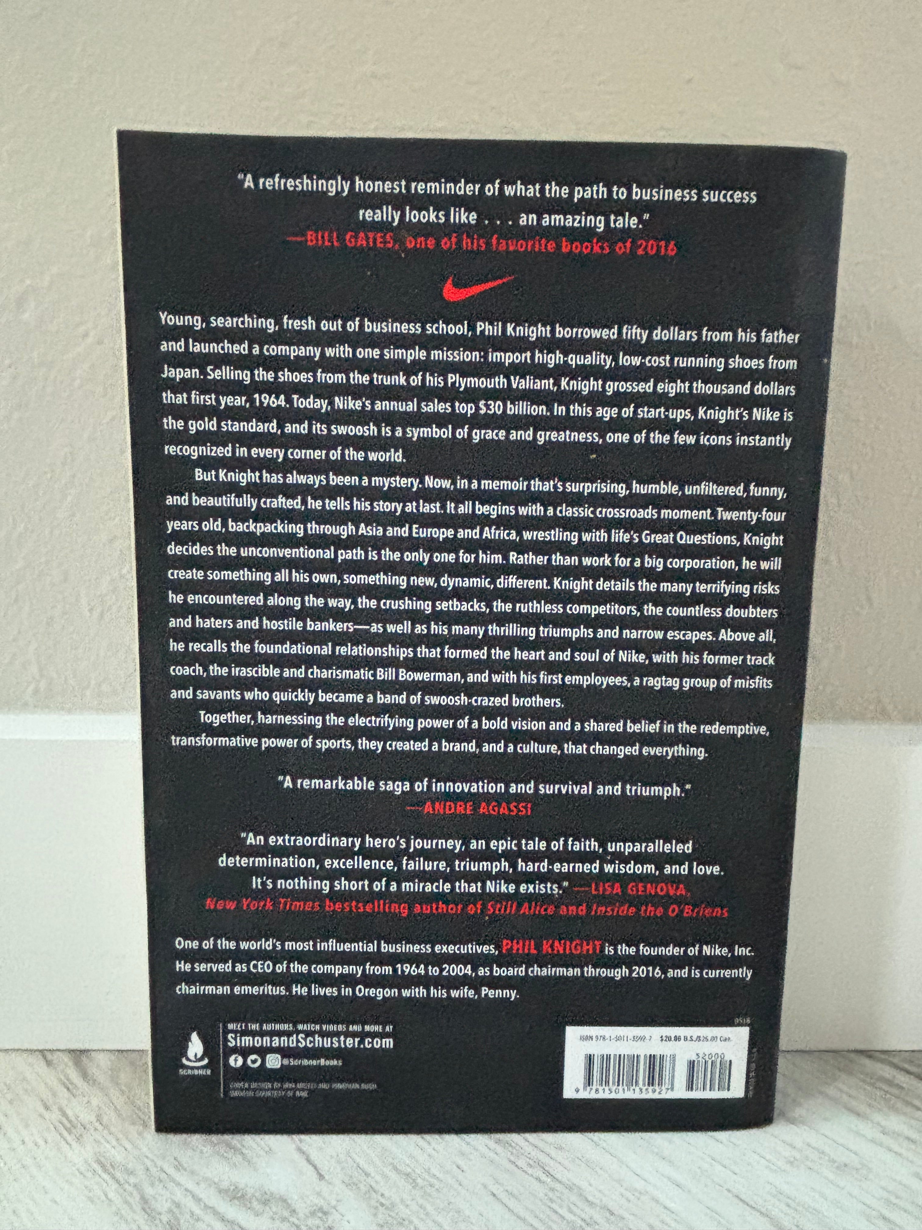 Shoe Dog by Phil Knight
