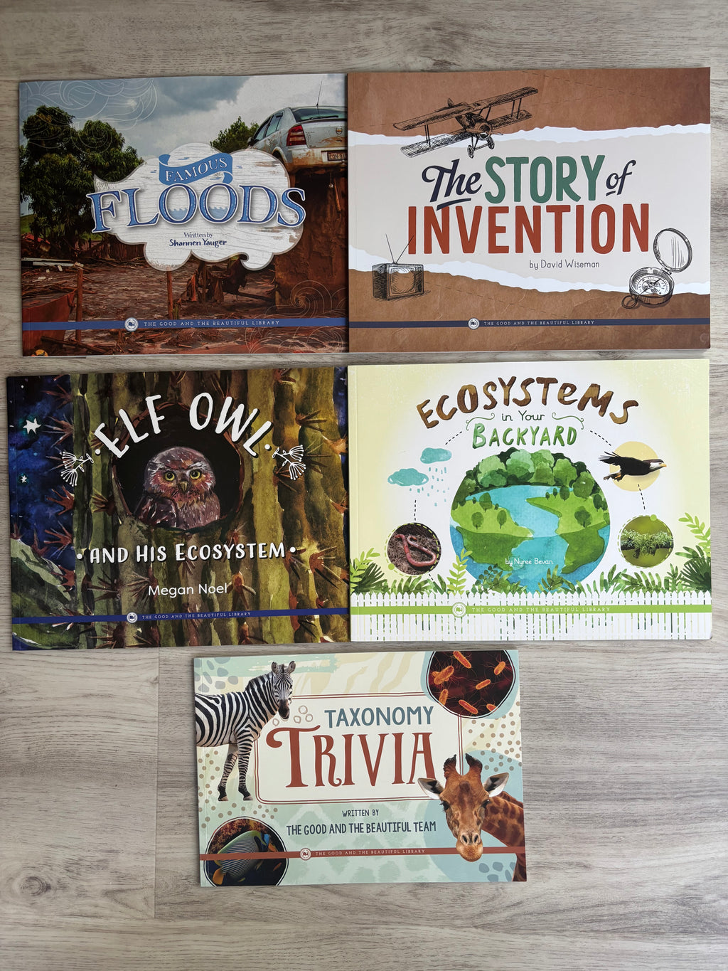 The Good and the Beautiful Library Science & Nature 5-Book Bundle by Various Authors
