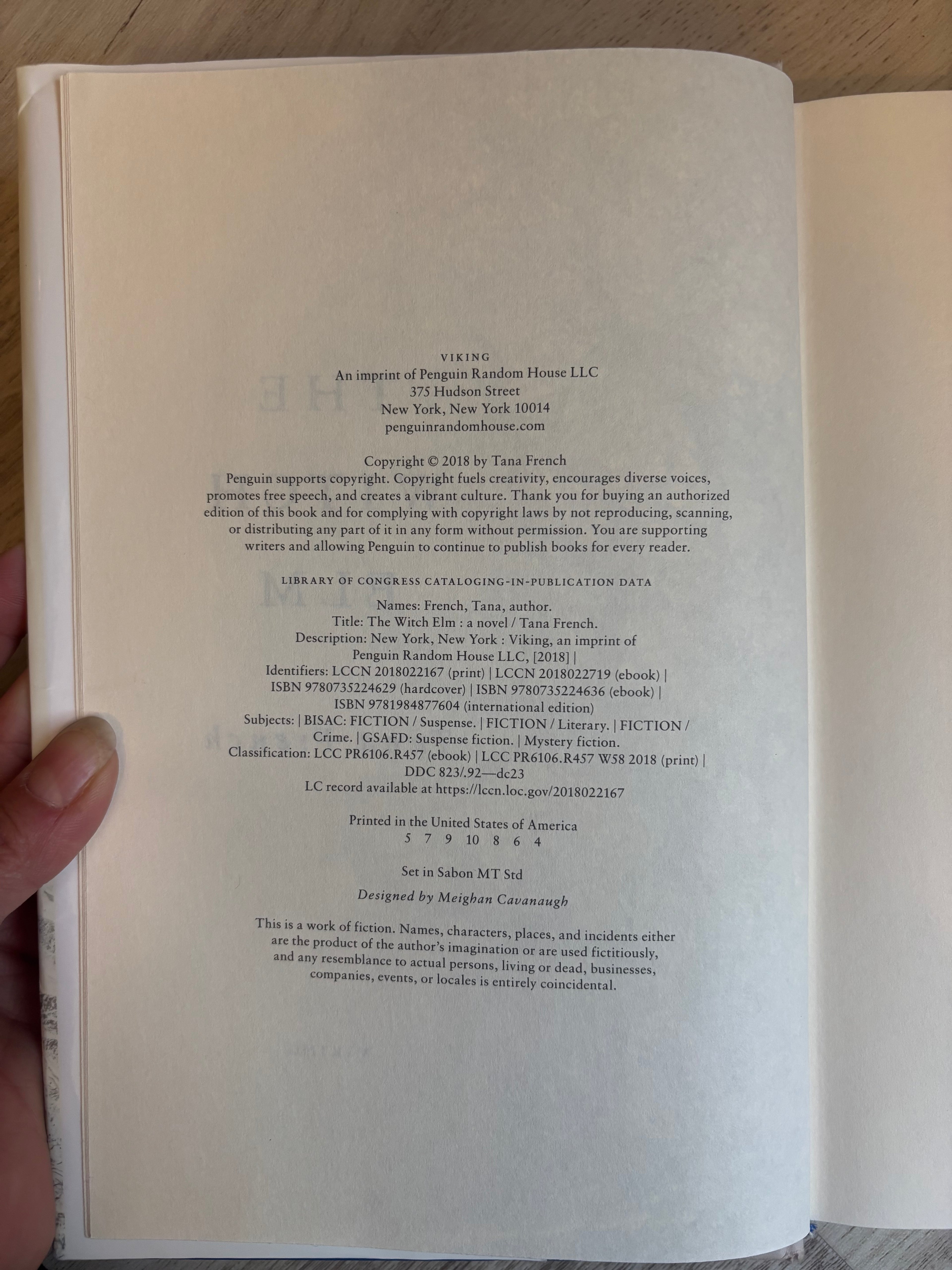 The Witch Elm by Tana French