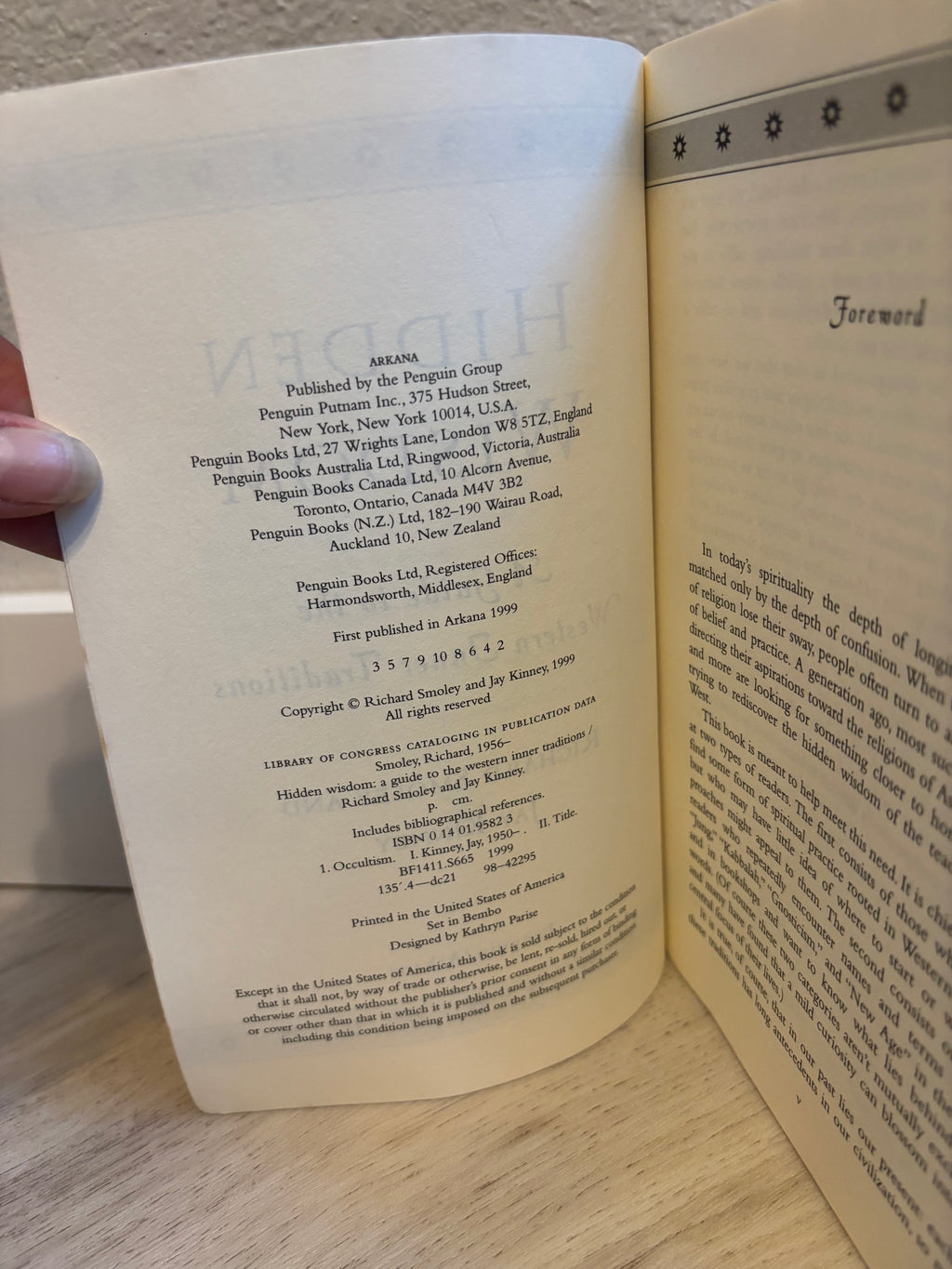 Hidden Wisdom by Richard Smoley & Jay Kinney
