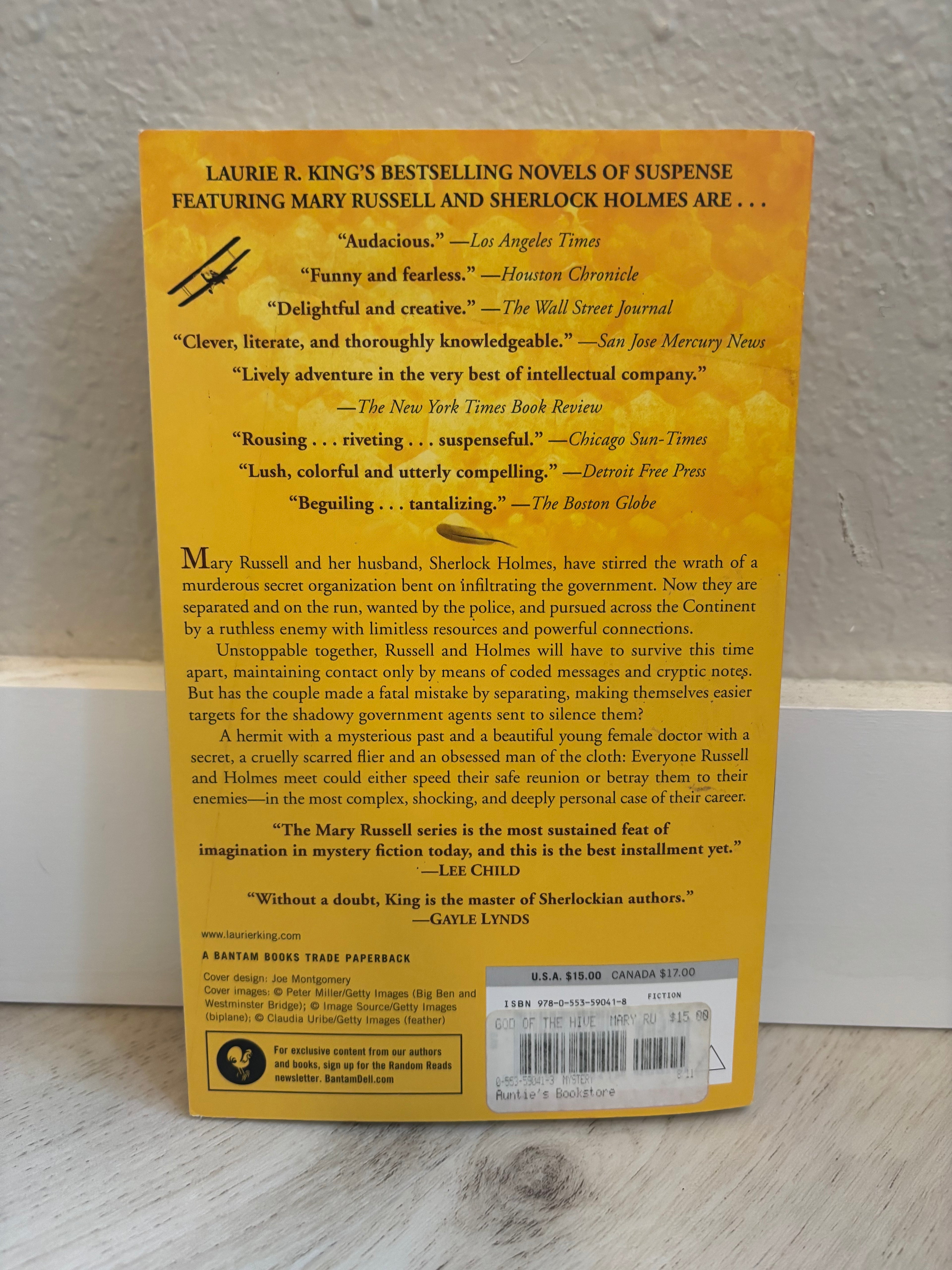 The God of the Hive by Laurie R. King