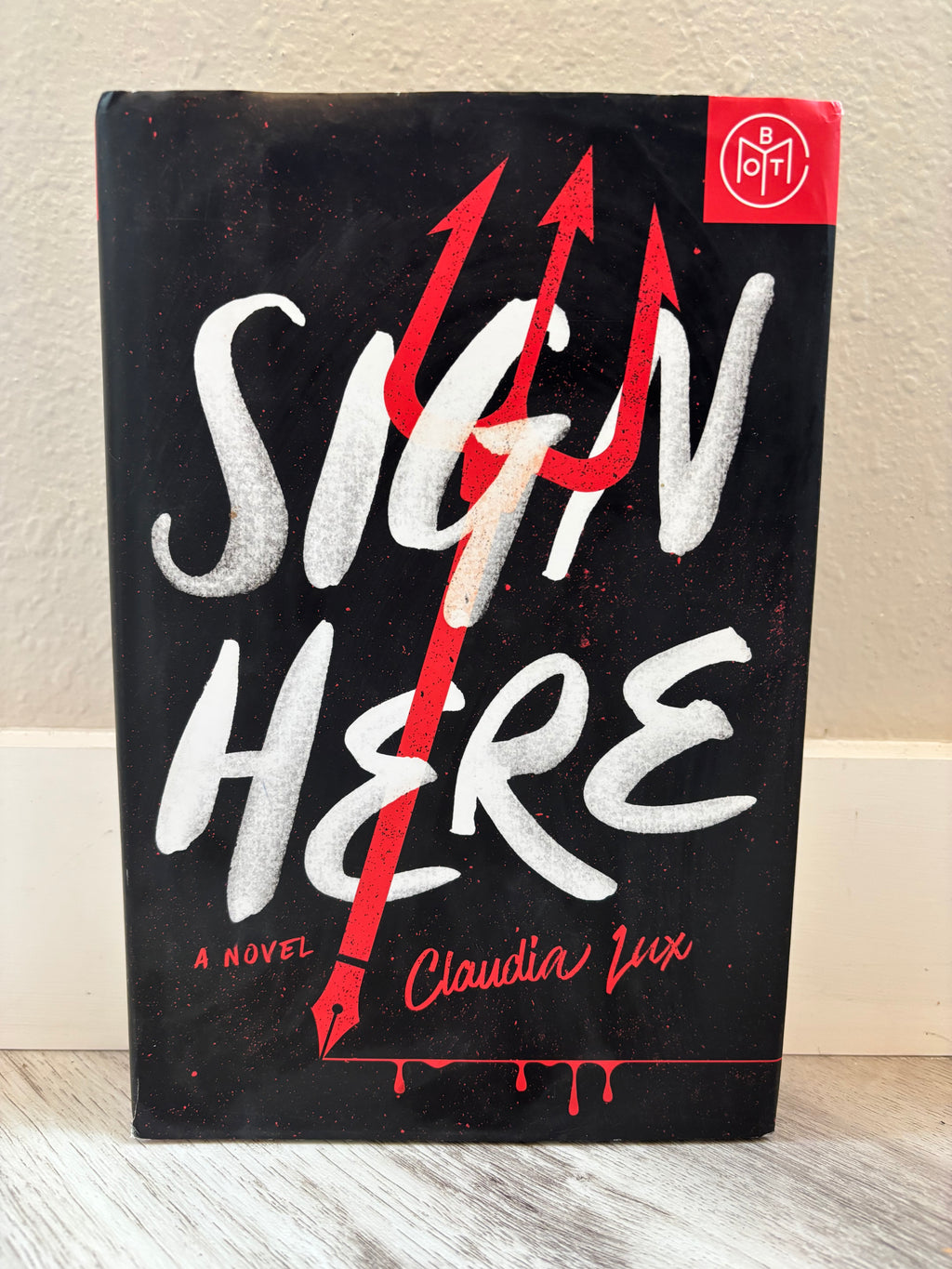 Sign Here by Claudia Lux