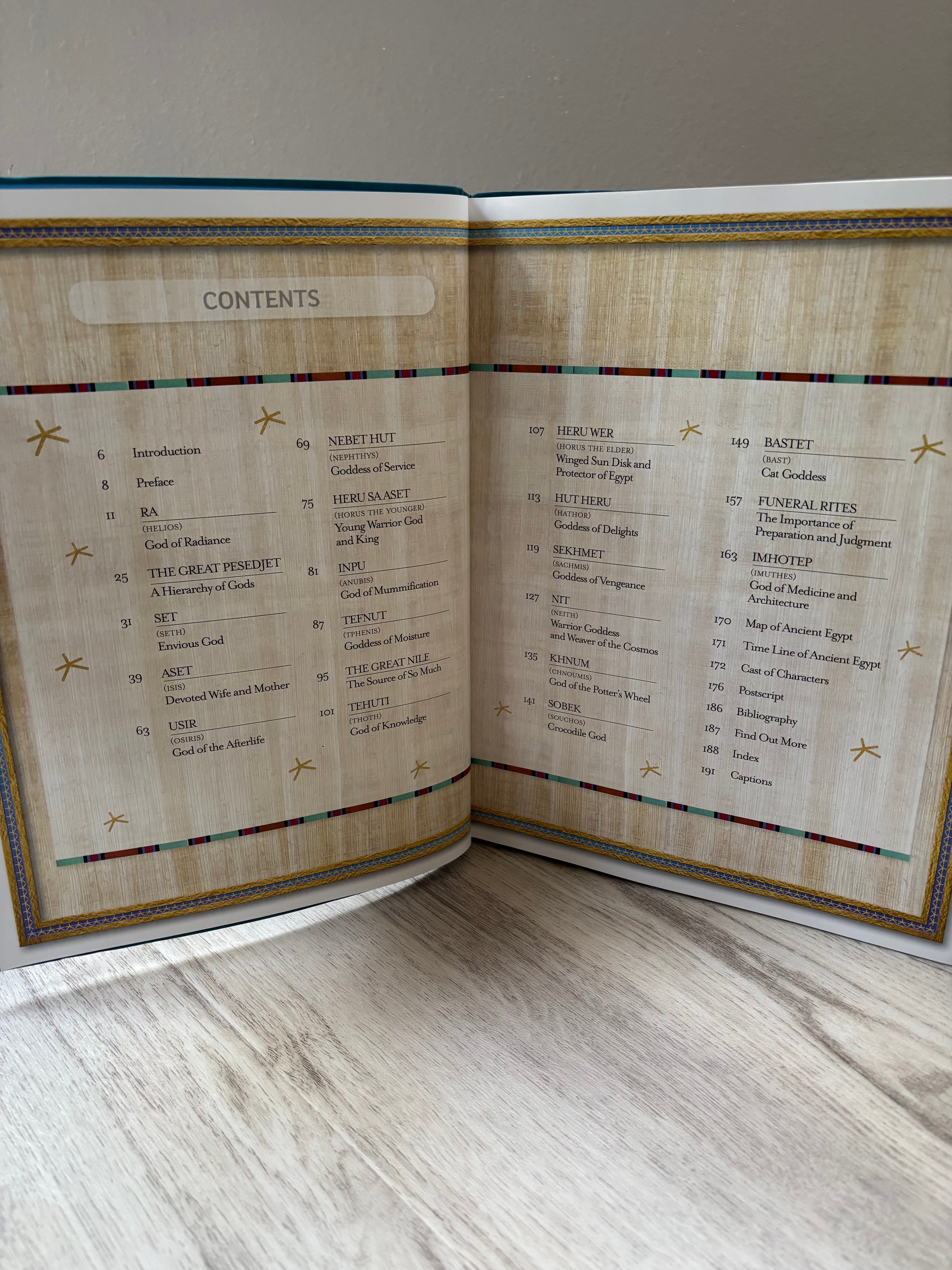 Treasury of Egyptian Mythology by Donna Jo Napoli