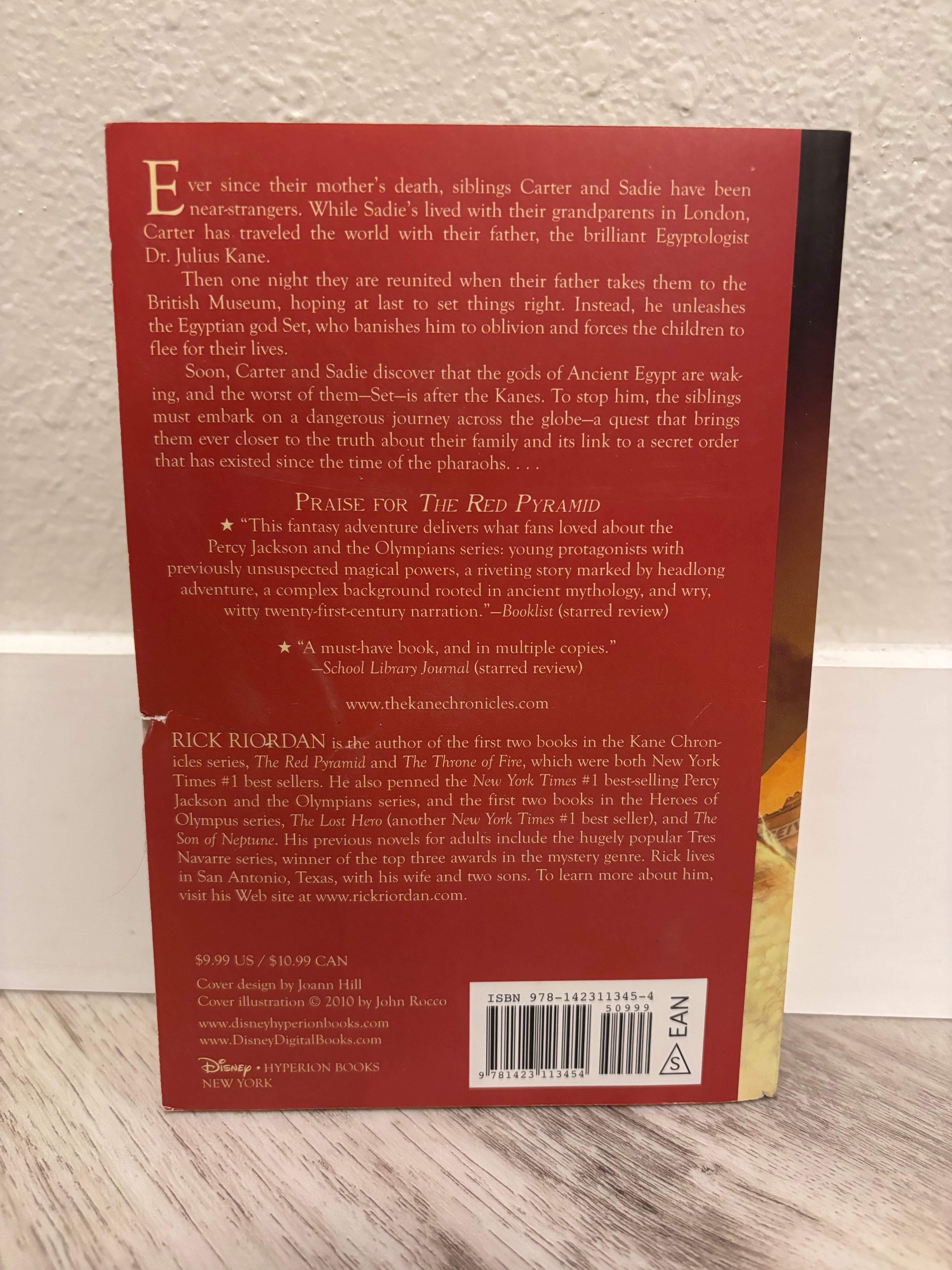 The Red Pyramid by Rick Riordan